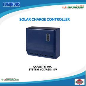 LUMINOUS SOLAR CHARGE CONTROLLER 10A 12V WITH USB MOBILE CHARGER OUTPUT