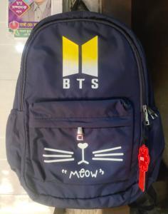 New style BTS Navy Blue Color  man and girls Backpack