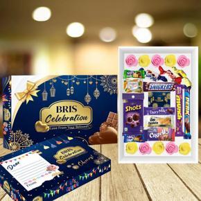 BRIS Celebration Chocolate Box for Eid Mubarak Gift / Chocolate Combo Box for Gift