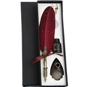 Retro Classic Feather Quill Fountain Pen