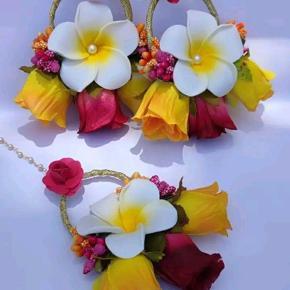 artificial flower jewellery