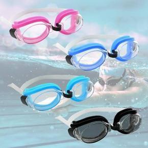 No Fog Swimming Glass with Adjustable Straps Waterproof Lens for Kids Boys