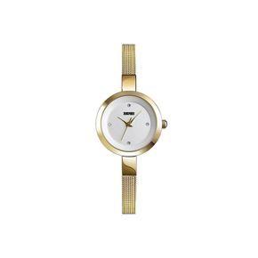 Skmei (1390GLD) Quartz Stainless Steel Women’s Watch – Golden