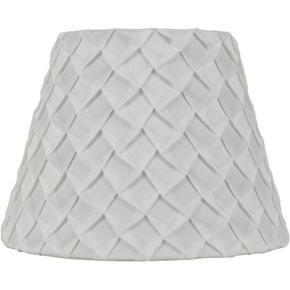 Better Homes & Gardens White Pleated Empire Table Lamp Shade