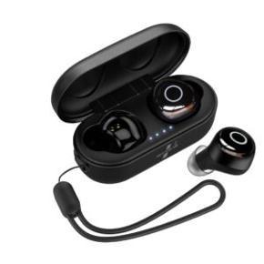 Teutons TWS Bluetooth 5.0 Earbuds EM19 Black