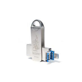 Teutons 64GB Metallic Knight Squared USB 3.1 Pendrive (TLEU64MKF AGW9)