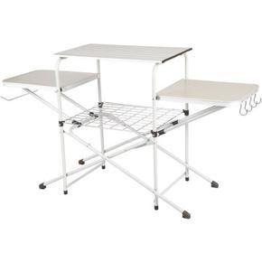 Ozark Trail Camping Table, White