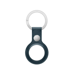 Air Tag Leather Key Ring