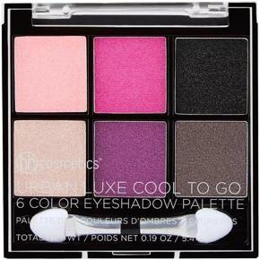 BH Cosmetics 6 Colour Eyeshadow-Urban Luxe Cool to Go