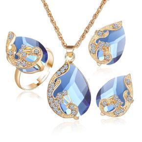 xiangDd 2017 Fashion Jewelry Sets For Women Crystal Necklace EarringsWedding
