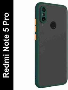 Smoke Matte Finish Camera Protection Case Back Cover For Xiaomi Redmi Note 5 pro