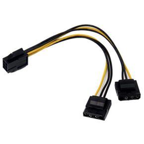 XHHDQES 6 Pin Female to 4Pin Molex Male IDE Cable / 6Pin Female to Multiple Molex IDE Cable / 6 Pin to Molex Cable