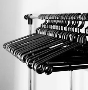 Grey hangers for hanging clothes pack 12 in premium quality