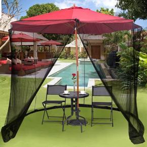 Umbrella nets Outdoor garden anti-mosquito nets Umbrella net cover Table umbrella anti-mosquito net cover -