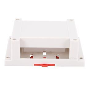 1Piece Enclosures For Electronics Abs Electronics Project Enclosure Din Rail Junction Housing Case Wall Mount Clip