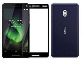 For Nokia 2.1 Tempered Glass Screen Protector 6D/9D/11D - Black