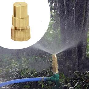 Adjustable Sprayer Nozzle Brass for Gardening Fogging Spray Irrigation
