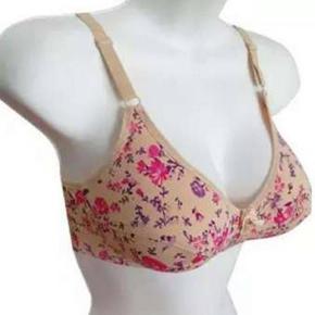 Floral Printed Comfortable Non Padded Bra For Women,Bras For Ladies Brassiere Smooth & Stretchable Fabric