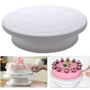 Cake Decorating turntable 28cm - White Color