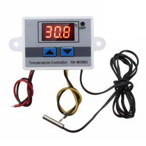 XH-W3001 Digital Temperature Controller LED Display Thermometer Controller Supply DC12/AC220V Using Egg Incubator Equivalent W1209 XH-M452 XM-18
