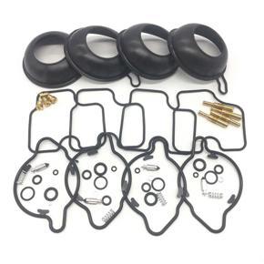 BRADOO- 8 Pcs Carburetor Repair Kit Plunger Diaphragm Part Carburetor Carb Repair Kit Gasket, 4 Pcs A & 4 Pcs B