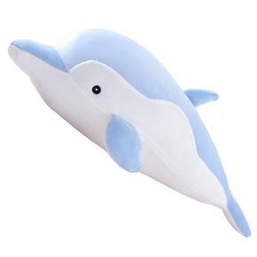 Cute Dolphin Doll Plush Animal Doll Cushion Marine Fishes Doll Pillow Stuffed Dolphin Toy