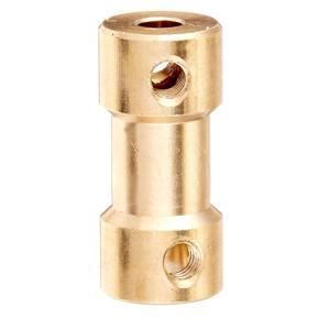 XHHDQES 2X RC Airplane 3mm to 5mm Brass Motor Coupling Shaft Coupler Connector