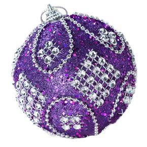 Anti-deformed Christmas Balls Pendants with Rhinestone Polystyrene Styrofoam Holiday Gift Festival Balls Pendants Party Supplies