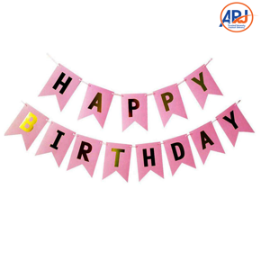 Happy birthday Card Banner 13 Pieces Banner-You Can Chose Color