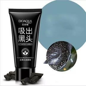 Bioaqua Blackhead Deep cleansing Purifying Peel Acne Pimples Remover Black Mud Mask- 60g