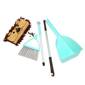 XHHDQES Mini Housekeeping Cleaning Tools Set for Children,6Pcs Include Complete Adorable Small Mop, Small Broom