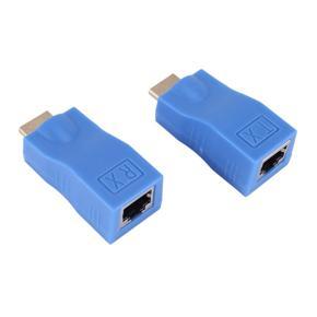 ARELENE 5X HDMI Extender to Rj45 Lan Network Extension Transmitter Receiver Tx Rx Cat5E Cat6 Ethernet Cable V1.4 30M 4K Hd TV