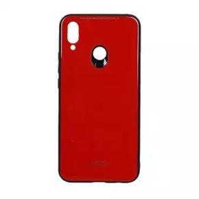 Huawei Nova 3i Luxury Shockproof TPU Bumper Back Glass Back Cover Glass Case