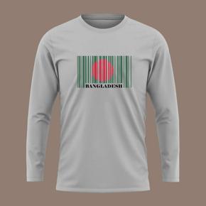 Bangladesh Ash long Sleeve T-Shirt For Men