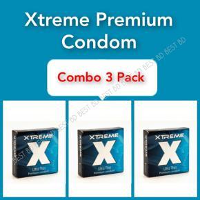 Xtreme Ultra Thin Premium Condom Combo 3 Pack