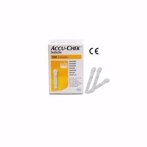 Sterile Softclix Painless Lancet for Accu Chek  100 pcs (Box)