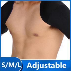 Sports Classic Adjustable Double Shoulder Support Strap Wrap Breathable - L