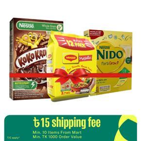 Nestle Breakfast Bundle (Koko Krunch, Maggi  and Nido)