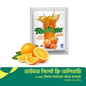 Taste Me Orange Flavor Drink 25gm Sachet (20pcs Per Dispenser)