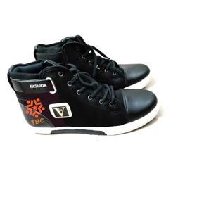 Shoes for boy high neck ANKEL leather boots.