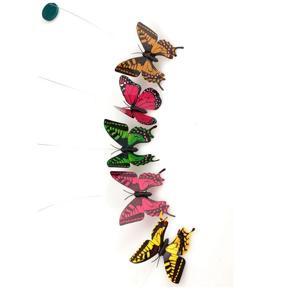 XHHDQES 6X Dancing Creative Toys On Garden Tools Garden Lawn Flowerpot Flower Bed Decoration Ornament,(Solar Butterfly)