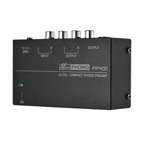 Ultra-Compact Phono Preamp Preamplifier with Rca 1/4Inch TRS Interfaces Preamplificador Phono Preamp PP400,US Plug