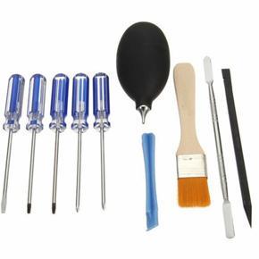 For PS4 Repair Opening Tools-1 * Blowing Balloons
1 * PlasticCrowbar
1 * AntistaticCrowbar
1 * MetalCrowbar
1 * Brush
5 * Screwdrivers-picture color