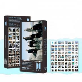 Product details of KPOP BTS POSTCARD 204 Pcs/Set BTS LOMO Cards WINTER Photocards (30 Lomo Card + 30 X Postcard + 144 X sticker)  Made of high quality Color:as the pic shows Size:20*9*2CM Package incl