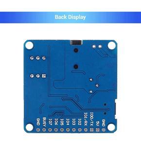 XHHDQES Voice Playback Module MP3 Player UART I/O Trigger Amplifier Class D 5W 8M Storage DY-SV8F Flash SD/TF Card