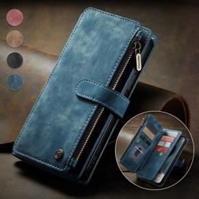 Applicable to the new iPhone13 mobile phone shell Apple 12 mobile phone leather case Samsung S21FE three-in-one mobile phone case