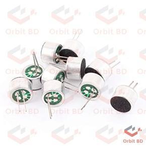 3Pcs- THT 9mm Microphones Electret Condenser Microphones 9mm Multipurpose Microphones Mini MIC Cartridge 2 Pin Type