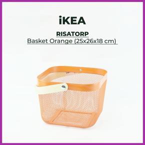 RISATORP Basket orange 25x26x18 cm