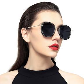 Fashion Brand Designer Sun Glasses Men Women Vintage Round Metal Sunglasses