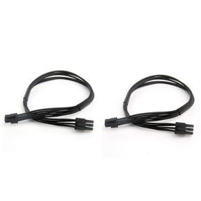 Mini 6 Pin to 6 Pin PCI Express Video Card Power Adapter Cable for Mac Pro G5 14-Inch(35cm)(Pack of 2)